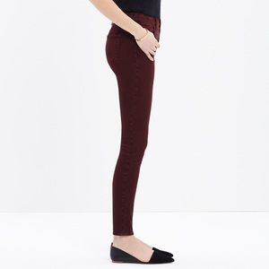 Madewell GRAY garment dyed 9” high riser